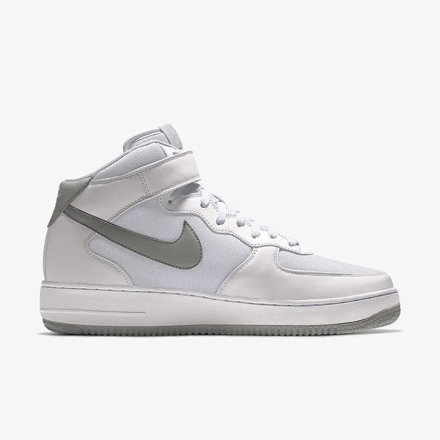 Giày Nike Air Force 1 Mid By You Nam Trắng